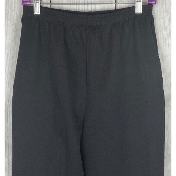T. Marie Sissies Size 10 Black Elastic Waist Pants with Front Pockets Vintage - Picture 4 of 9
